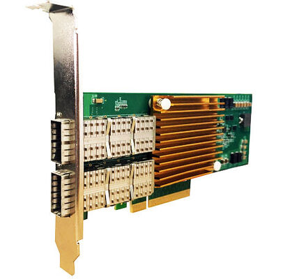 ネットワーク インフィニバンド PCI カード 40G 双ポート オプティカル NIC イーサネット ネットワーク アダプタ