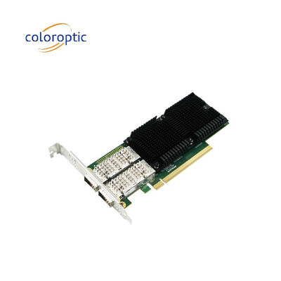 PCIe X16 デュアルポート QSFP28 イーサネット ネットワーク アダプタ 100G インテル E810