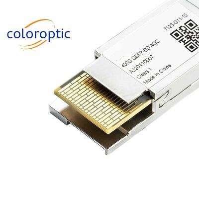 メラノックス QDD-400G-SR8 QSFP-DD MPO MMF オプティックトランシーバーモジュール 850nm 100m