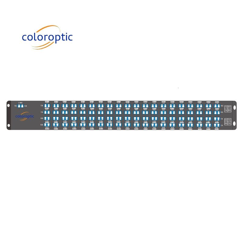 AAWG 96チャネル WDMモデル 双重単調モードファイバー 50GHz DWDM WDMシステム