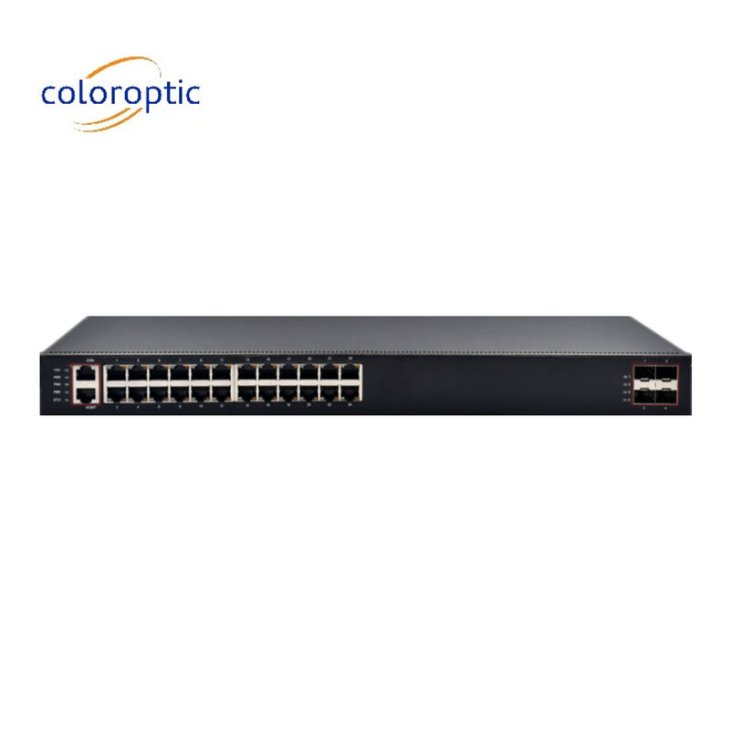 高性能層3コアネットワークスイッチ 24ポート 4*10G SFP+ポート